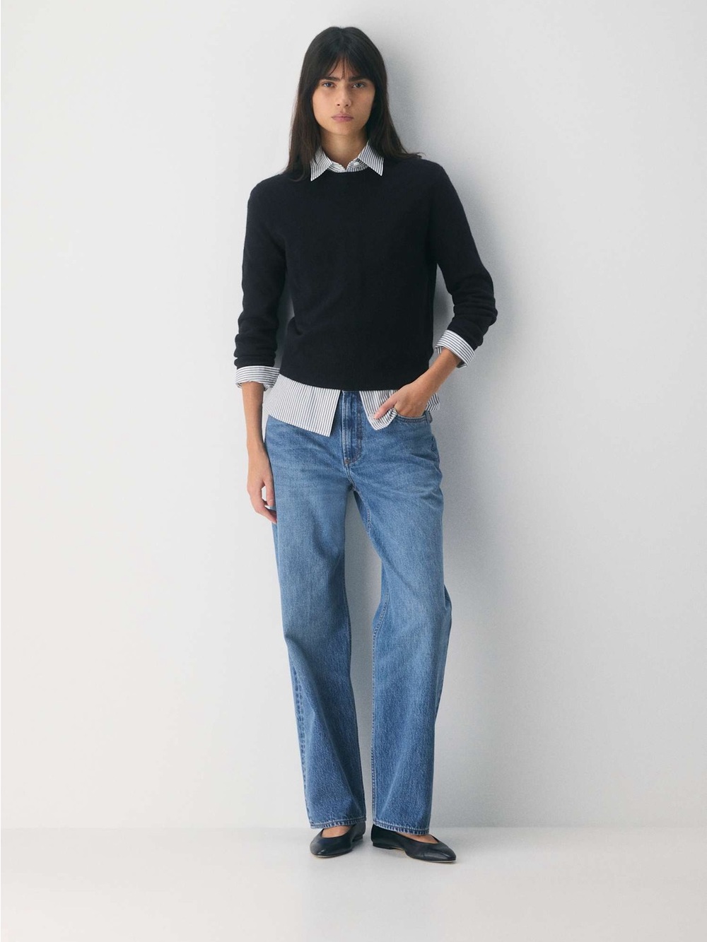 Denim Forum The '90s Iggy Lo-Rise Baggy Jean